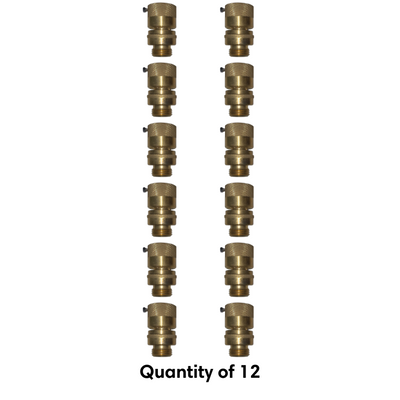 12 pack of 3/4" dual check vacuum breaker bulk 1