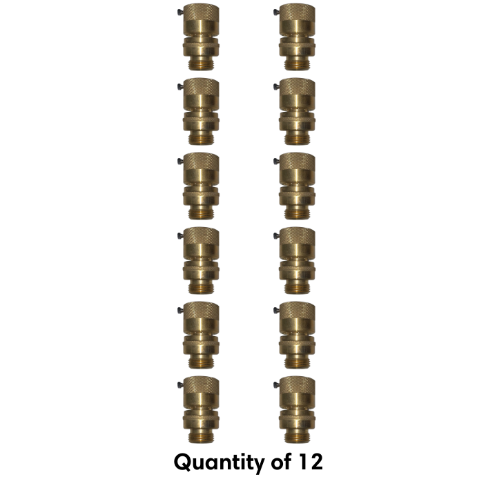 12 pack of 3/4" dual check vacuum breaker bulk 1