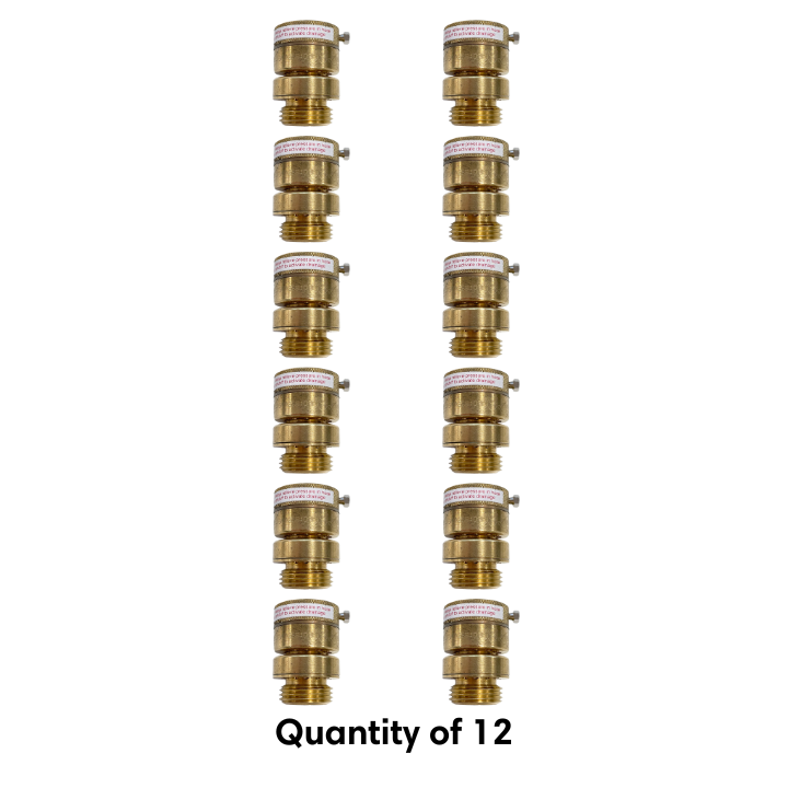 12 pack of self draining 3/4" vacuum breaker bulk 1