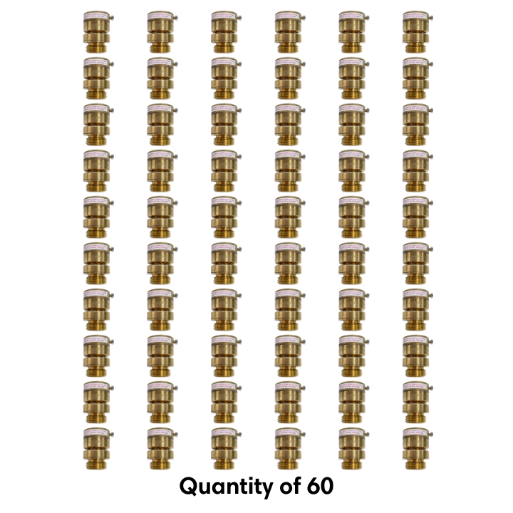 60 pack of self draining 3/4" vacuum breaker bulk 3