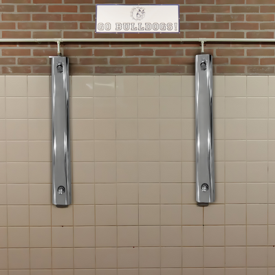 Push Button Shower Panel at a sport's complex facility / arena main