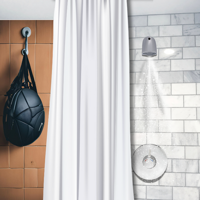 Push Button Shower For Sports Complex and Fitness (Time&Temp Adjustable) with anti ligature shower head MAIN
