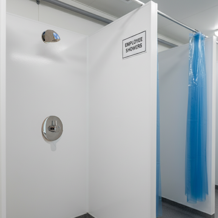 Self Closing Metered Shower For Employee Housing (Time&Temp Adjustable) with anti ligature shower head MAIN