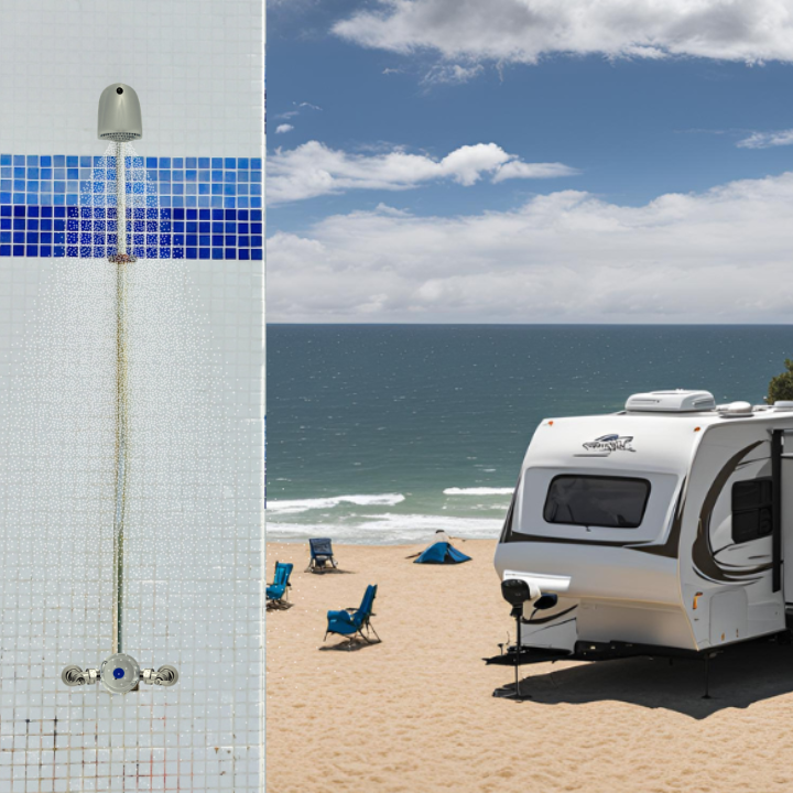 Exposed Beach Shower For RV Park And Campgrounds – King Supply Company