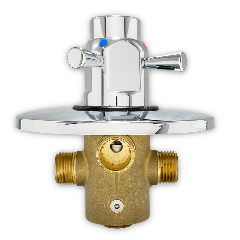 shower valve - push button, adjustable time and temp