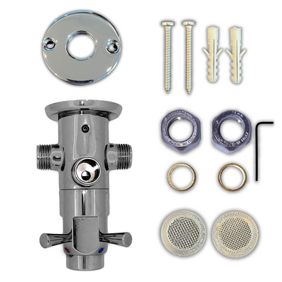 push button shower valve - adjustable time & temp PARTS
