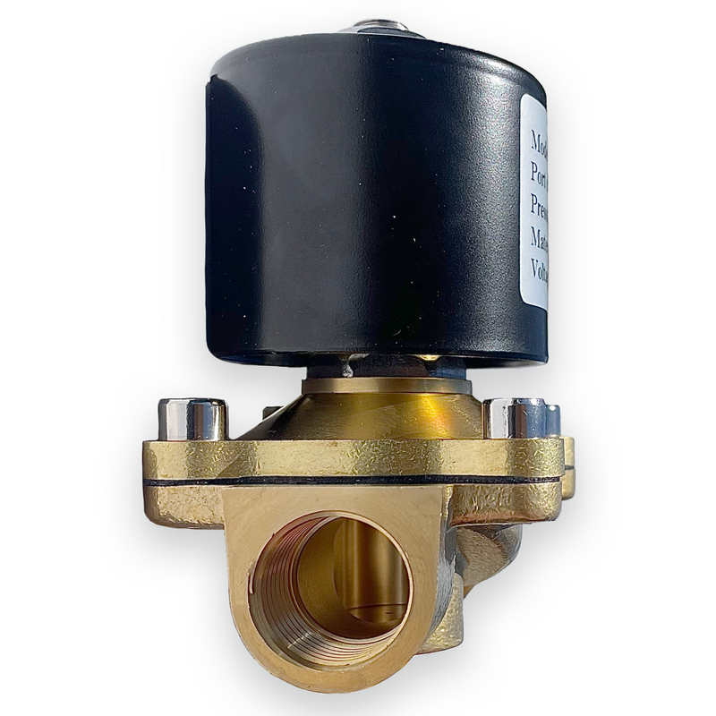 brass 1/2" solenoid valve