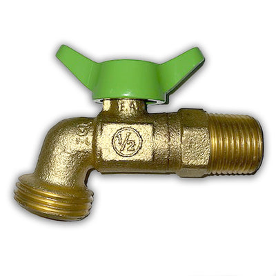 1/2 inch hose bibb front