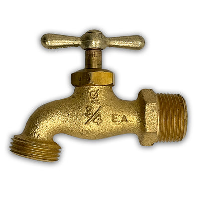 Brass Hose Bibb  Lead Free 1/2 Outdoor Faucet – King Supply Company
