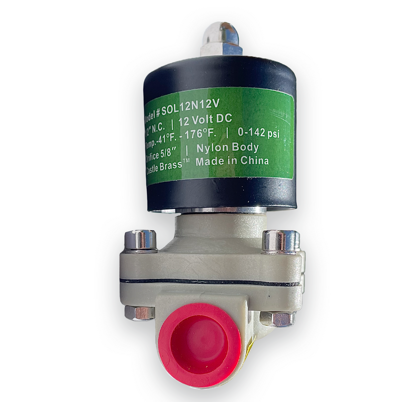 nylon solenoid valve - 1/2"